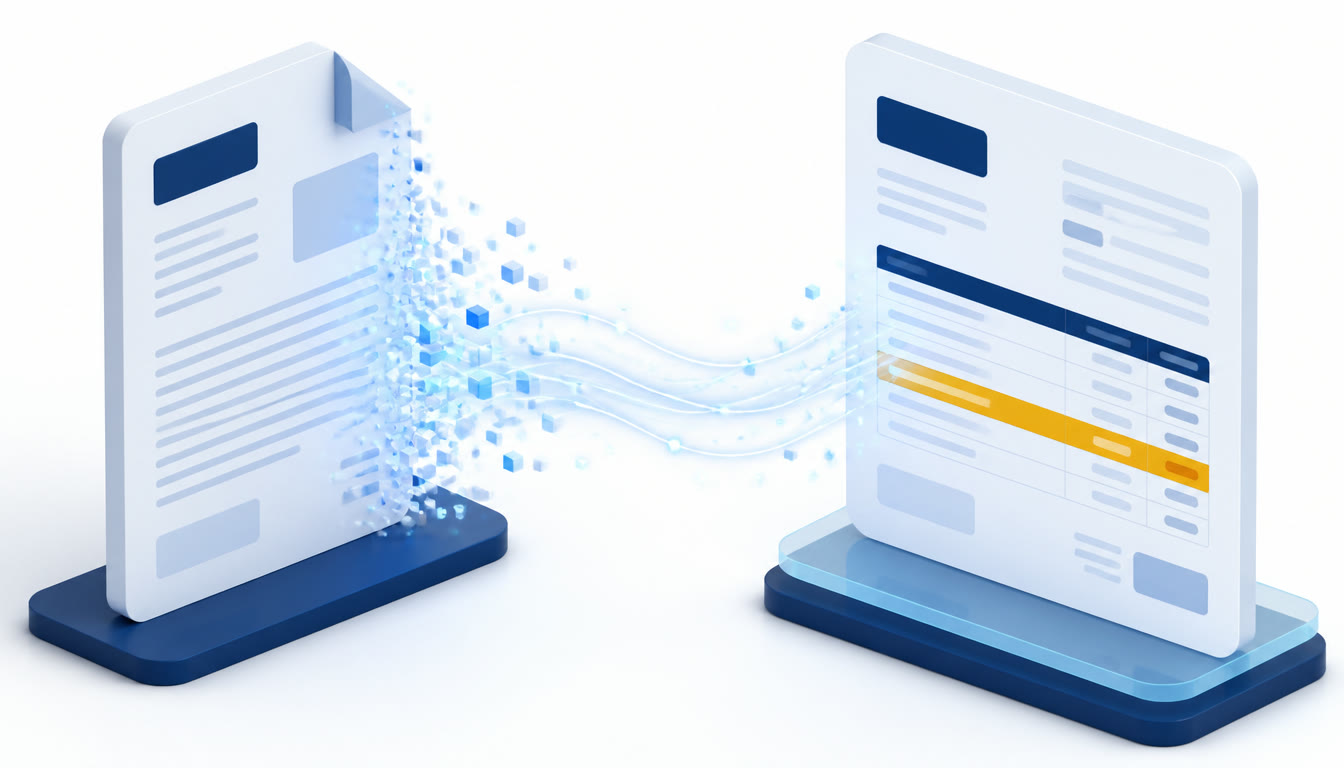 templit transforms PDF invoices into structured SAP Business One invoice drafts